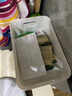 訪客（FK）收納盒 桌面收納盒雜物收納盒玩具零食整理筐雜物儲物盒 2個裝30.5*20*12cm【大號】無蓋 曬單實拍圖