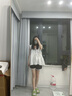 妙奕嘉白色t恤女夏季新款無袖襯衫女士襯衣純欲上衣顯瘦遮肚小個子高級 韓系甜美別致洋氣白色無袖t恤 L 【建議90-118斤】 曬單實(shí)拍圖