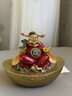 春錦秋鯉黃銅元寶文財(cái)神爺擺件客廳家用公司喬遷裝飾品收銀臺(tái)店鋪開業(yè)禮品 (順豐)QT全銅進(jìn)寶文財(cái)神+胡桃木 曬單實(shí)拍圖