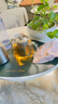 茗光茶壺玻璃泡茶壺茶水分離煮茶壺高硼硅玻璃燒水壺家用辦公茶具 曬單實(shí)拍圖