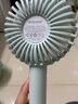 SOLOVE素樂質(zhì)造N9pro手持風扇USB充電小風扇帶底座便攜式小電扇夏季戶外大風力學生辦公長續(xù)航輕音 綠色 曬單實拍圖