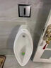 TOTO小便斗UWN180WN904式感應小便器男士立式小便池工程酒店 508小便斗配106暗裝感應器 曬單實(shí)拍圖