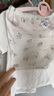拉比嬰兒短袖套裝寶寶紗布內(nèi)衣套裝夏薄款套裝 米白 66 曬單實(shí)拍圖