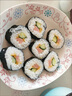 紫菜壽司海苔包飯家用大片裝做卷飯團(tuán)專用壽司簾紫菜食材商用 壽司海苔200張 曬單實拍圖