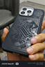 LLLIMITED LUXURYCASES適用蘋果iPhone16ProMax LLC黑桃K2.0全包凱夫拉手機(jī)殼外置MagSafe磁吸商務(wù)碳纖維紋保護(hù)套 黑桃K2.0【鋁合金鏡頭框】 iPhone  曬單實(shí)拍圖