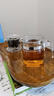 金灶（KAMJOVE）玻璃茶壺 按壓式飄逸杯 茶水壺玻璃茶具 茶水分離杯泡茶器泡茶壺 TP-140/300ml容量 曬單實拍圖