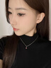 伊燦輕奢金色紅瑪瑙項(xiàng)鏈女2025新款爆款簡約氣質(zhì)高級(jí)感頸鏈精致鎖骨鏈 紅色瑪瑙項(xiàng)鏈 曬單實(shí)拍圖