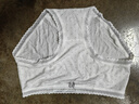 熱風(fēng)（Hotwind）內褲25年春季新款女士簡(jiǎn)約愛(ài)心中腰內褲抑菌蕾絲花邊三角褲 04白色 1條 L 曬單實(shí)拍圖