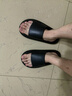 潔麗雅（Grace）拖鞋男士夏季浴室洗澡防滑漏水速干eva不臭腳居家用透氣涼拖鞋男 曬單實拍圖