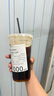 橄欖豬1000ml咖啡杯超大冷飲杯一次性奶茶杯PET塑料杯霸王杯檸檬茶杯 1000mL杯+平蓋+吸管+貼紙(送防漏紙) 50套(超值裝) 曬單實(shí)拍圖