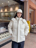 波司登（BOSIDENG）25年新款羽絨服男女同款情侶短款可脫卸帽保暖時(shí)尚經(jīng)典百搭外套 淺紗米|7482-店長(cháng)推薦 S 160/84A 體重約110-125斤 曬單實(shí)拍圖