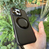 SINEX【德國進(jìn)口】新款蘋(píng)果iPhone16promax手機殼360旋轉支點(diǎn)殼iPhone15pro帶磁吸支架13防摔保護套14P 【磨砂黑】360°旋轉支架丨裸機手感丨內置磁吸 iPhone 16 曬單實(shí)拍圖