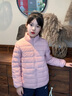 波司登2025秋季新款男女兒童一手長三合一羽絨服保暖外套T250131340 櫻粉色1870 130 /64 約 115-130cm 26kg 曬單實(shí)拍圖