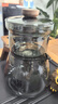 頂壺（DESKPOT）辦公室飄逸杯高檔磁吸泡茶壺一鍵過濾茶水分離功夫茶具套裝飄逸壺 D25懶人泡茶器【透黑】 曬單實(shí)拍圖