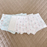 貝樂咿兒童內(nèi)褲7A抗菌男童女童內(nèi)褲純棉發(fā)育期男女童平角四角內(nèi)褲中大童 花朵小熊 （女寶-拍三贈一） 120 （4-5歲胖寶寶拍大一碼） 曬單實(shí)拍圖