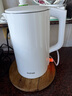 蘇泊爾（SUPOR）電水壺 雙層防燙燒水壺熱水壺1.7L 全鋼無縫內(nèi)膽304不銹鋼電熱水壺大容量 SW-17J418 曬單實拍圖