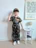 G.DUCKKIDS小黃鴨童裝兒童迷彩服套裝夏季中小學(xué)生短袖夏令營(yíng)服男女童軍訓(xùn)服 迷彩服 130 (建議120cm 8-9歲左右)cm 曬單實(shí)拍圖