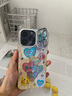 圣圖朗創(chuàng)意點(diǎn)鉆油畫笑臉適用iPhone16promax蘋果15新款手機(jī)殼13全包個(gè)性12閃粉鏡頭女11支架14防摔保護(hù)套 白底愛心笑臉【開心發(fā)財(cái)】閃粉鏡頭支架 iPhone 14 Pro Max 曬單實(shí)拍圖