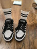 adidas ENTRAP休閑舒適運(yùn)動(dòng)板鞋少年感復(fù)古籃球鞋男女阿迪達(dá)斯   白色/黑色   40.5 曬單實(shí)拍圖