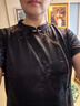 齊黛（QUEDIT）齊黛名牌大牌真絲連衣裙女2025春夏新款改良好旗袍裙新中式媽媽裙 古風青韻 4XL /推薦140-155斤 曬單實拍圖