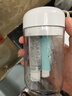 易旅旅行洗漱杯牙膏牙刷漱口杯三合一便攜式洗漱套裝旅游出差 白色 曬單實(shí)拍圖