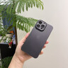 路杰森適用蘋果16手機(jī)殼新款iPhone16promax超薄磨砂15pro散熱14鏡頭全包ip13防摔保護(hù)套簡(jiǎn)約plus高級(jí)感 【鈦黑色】超薄零感丨不沾指紋丨10倍防摔 iPhone 16 ProMa 曬單實(shí)拍圖