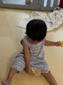 巴厘小豬寶寶夏裝男寶背心哈衣女寶無袖薄款連體衣幼兒外出服夏季嬰兒衣服 藍(lán)白交響樂 100cm 曬單實拍圖