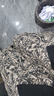旅途原品ltyp 100支100%苧麻藝術(shù)印花不對(duì)稱半身裙秋季A字傘裙女 杏黑色-抽象印花 M 曬單實(shí)拍圖