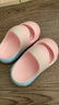 babycare兒童拖鞋寶寶親子外穿春夏室內(nèi)防滑嬰兒涼拖鞋 丁尼海粉 140mm  曬單實拍圖