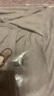 金三塔基礎(chǔ)打底衣女100%桑蠶絲肌底衣保暖貼身秋冬真絲上衣冬保暖 中灰色（芭蕾領(lǐng)） L 曬單實拍圖