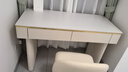 左客左家（ZUOKEZUOJIA） 奶油風(fēng)書(shū)桌純白巖板家用現代簡(jiǎn)約電腦桌小戶(hù)型書(shū)房學(xué)習桌椅組合 【生態(tài)板】純白巖板書(shū)桌1.2米+椅 曬單實(shí)拍圖