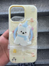 嘉丹納超萌可愛小動(dòng)物適用iphone16ProMax磁吸殼手機(jī)殼蘋果15小眾趣味13支架14女新款14pro卡通16保護(hù)套 黃底蛋糕茄子小狗【殼+磁吸支架】 iPhone 16 Pro Max 曬單實(shí)拍圖