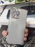 福順奢四角氣囊適用蘋(píng)果16promax手機殼iPhone15pro帶鏡頭膜14pro電鍍防摔13透明17保護套12pm高級男女款 【銀色】自帶鏡頭膜丨電鍍氣囊防摔 iPhone 15 Pro Max 曬單實(shí)拍圖