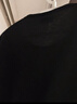 雨果博斯（HUGO BOSS）男士logo標(biāo)識棉質(zhì)圓領(lǐng)短袖T恤 2件裝 黑/白 50522383 960 L 曬單實拍圖
