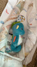 費(fèi)雪（Fisher-Price）海馬 智能海馬 聲光小猴子羊駝多款式嬰幼兒早教啟智毛絨安撫玩具 費(fèi)雪藍(lán)色海馬GCK71 曬單實(shí)拍圖