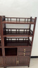 博古架新中式茶具置物架子非實(shí)木茶室多寶閣古董架多層茶葉收納架 70茶柜一對140x33x140 曬單實(shí)拍圖