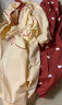 貓人兒童睡衣莫代爾女童短袖套裝夏季中大童家居服 愛心字母  160  曬單實(shí)拍圖