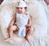 小象恩科斜坡枕嬰幼兒防吐奶斜坡墊0-1歲寶寶哺乳枕趴趴枕新生兒喂奶神器 天空之城 【親膚柔軟-久睡不塌陷-可拆洗】 56*60*15cm丨10A抗菌 曬單實拍圖