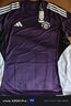 adidas曼聯(lián)速干足球訓練運動(dòng)短袖球衣男裝夏季阿迪達斯官方 極光洋李紫/白/黑色   3XL   曬單實(shí)拍圖