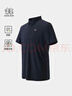 KOLON SPORT/可隆戶外POLO衫 男子接觸涼感防曬UPF50+冷黑功能短袖上衣 LHPT5AN007-NV 藏藍(lán) XL180/100A 曬單實(shí)拍圖