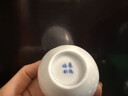 森瓷景德鎮(zhèn)黃守良碧野青瓷茶具套裝陶瓷整套影青雕刻茶碗杯節(jié)日送禮品 漁樵耕讀八件套組 曬單實(shí)拍圖