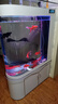 歐寶 魚(yú)缸玻璃生態(tài)水族箱子彈頭家用客廳屏風(fēng)金魚(yú)缸大型可定制 弧門款 側(cè)濾 1米長(zhǎng) 曬單實(shí)拍圖