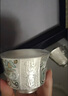 湘殊故宮敦煌文創(chuàng)琺瑯彩茶具套裝非遺傳承大師作品送長輩新婚生日禮物 吉象如意-鎏銀側(cè)把壺（禮盒裝） 3件 曬單實(shí)拍圖