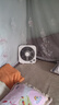 美的（Midea）電風(fēng)扇 家用臺(tái)式桌面小風(fēng)扇鴻運(yùn)扇宿舍臥室節(jié)能電扇臺(tái)扇轉(zhuǎn)頁(yè)扇輕音低噪五葉風(fēng)扇 KYT25-22MW 曬單實(shí)拍圖