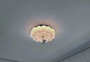 一格照明（YIGELIGHTING）小白熊LED兒童房主次臥室吸頂燈卡通男孩女孩書房燈具公主小孩房 全光譜_吊吊熊_48CM三色變光 曬單實拍圖