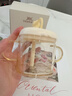 英氏（YEEHOO）兒童牛奶杯1-3歲有刻度兒童水杯3-6歲ppsu學(xué)飲杯嬰兒杯6個(gè)月以上 PPSU材質(zhì) 雙手柄好抓握 帶刻度 曬單實(shí)拍圖