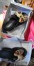 百麗踏厚底蝴蝶結(jié)拖鞋女士夏季外穿2024新款粉色水鉆內(nèi)增高松糕涼拖鞋女 黑色 37 曬單實拍圖