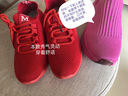 卡帝樂(lè )鱷魚(yú)（CARTELO）2025新款春夏季休閑女鞋韓版小紅鞋透氣運動(dòng)鞋軟底防滑舞蹈媽媽鞋 2030紅色 37 曬單實(shí)拍圖