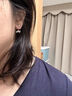 芯奢999足銀花朵耳釘女士小眾氣質(zhì)耳環(huán)輕奢高級感2025新款耳飾養(yǎng)耳洞 999銀后掛式花朵耳釘（兩只價） 曬單實拍圖