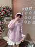 艾萊依（ERAL）女士防曬服2025新款防曬衣夏季UPF100+防紫外線(xiàn)涼感透氣原紗外套 木槿粉 M 160 曬單實(shí)拍圖